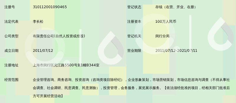 上海商务咨询